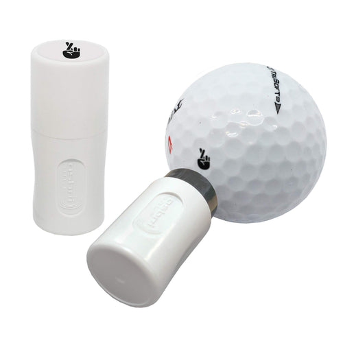 Asbri Golf Crossed Finger Golf Ball Stamper